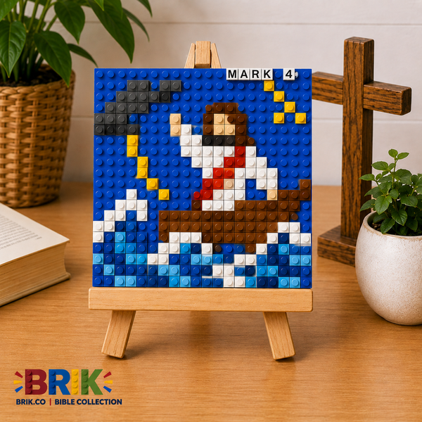 Jesus Calms the Storm Mosaic Kit