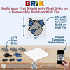 Theta Xi Shield Build-on Wall Tile DIY