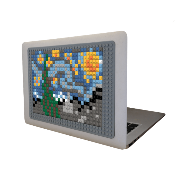 BrikBook Lite: Build-on Laptop Cover (Peel & Stick for PC/MacBook)