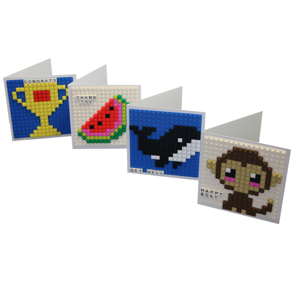 Brik Card: Build-on Greeting Card