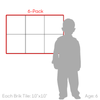 Brik Tile: Build-On Peel & Stick Wall Tiles